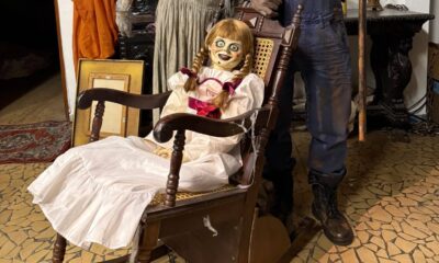 “Invocação do Mal 4: O Último Ritual” ganha versão inédita nas “Câmeras Escondidas” do SBT, unindo sustos reais e a icônica boneca Annabelle em pegadinha especial. Foto: Divulgação/SBT