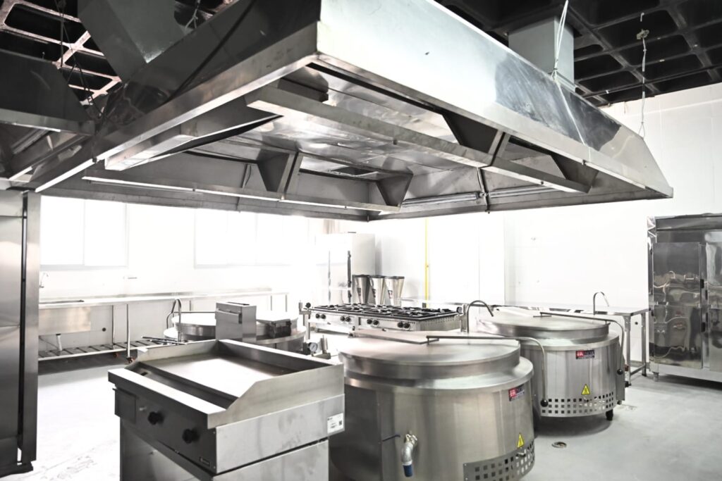 Cozinha do restaurante população de Vitória