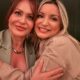 Dentista capixaba Daniela Gabriel ao lado da atriz e cantora venezuelana Gaby Spanic, famosa por “A Usurpadora”, em Vila Velha