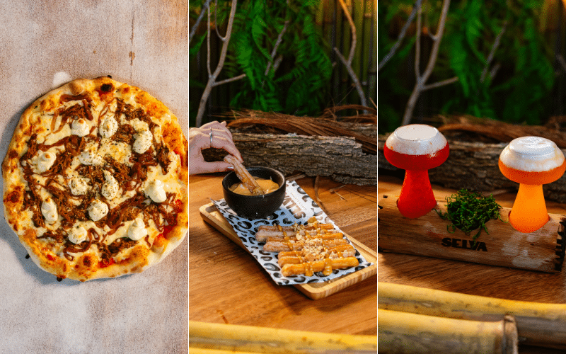 A Selva Pizzaria Temática será inaugurada nesta terça-feira em Vila Velha. Fotos: Divulgação (Ciro Trigo)