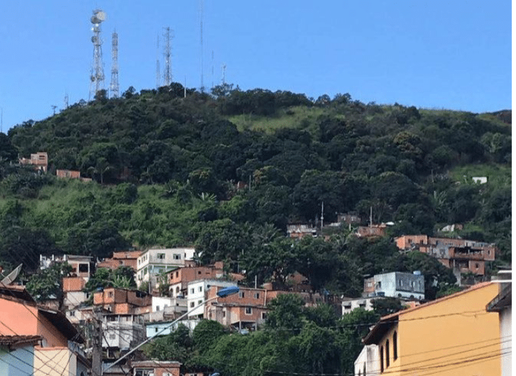 A simulação do desastre natural vai acontecer no morro do Jaburuna, em Vila Velha. Foto: Divulgação 