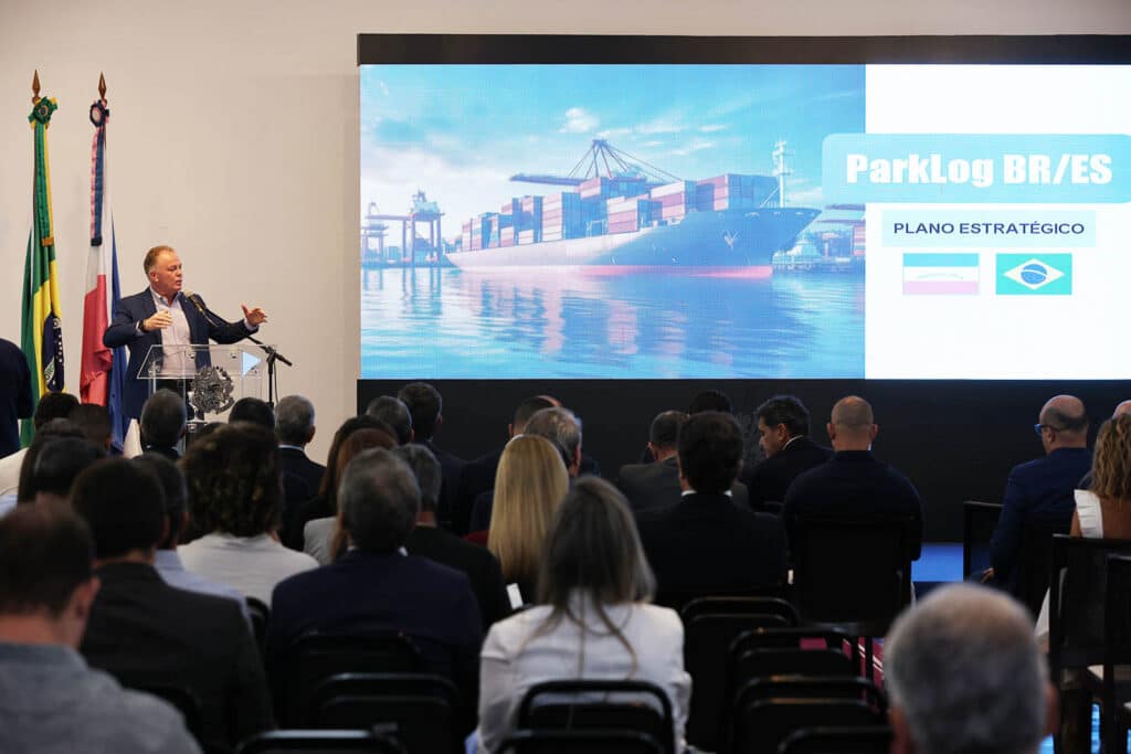 O ParklogBR/ES foi lançado pelo governador Renato Casagrande. Foto: Divulgação (Governo)