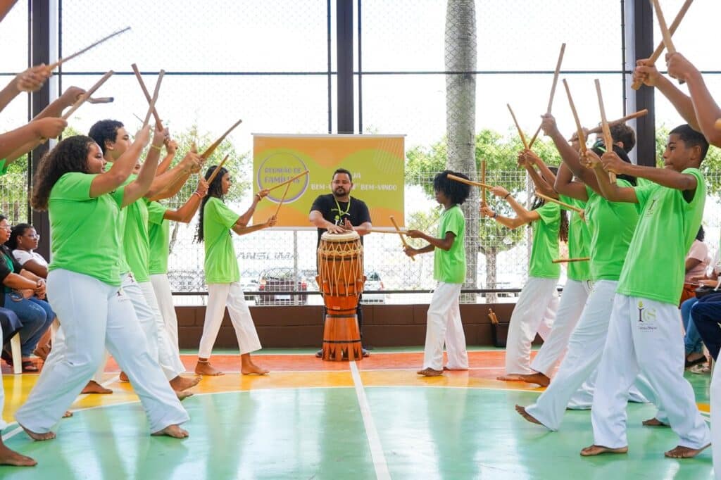 Atividades acontecem no Instituto Cacau Show, em Linhares. Foto: Divulgação