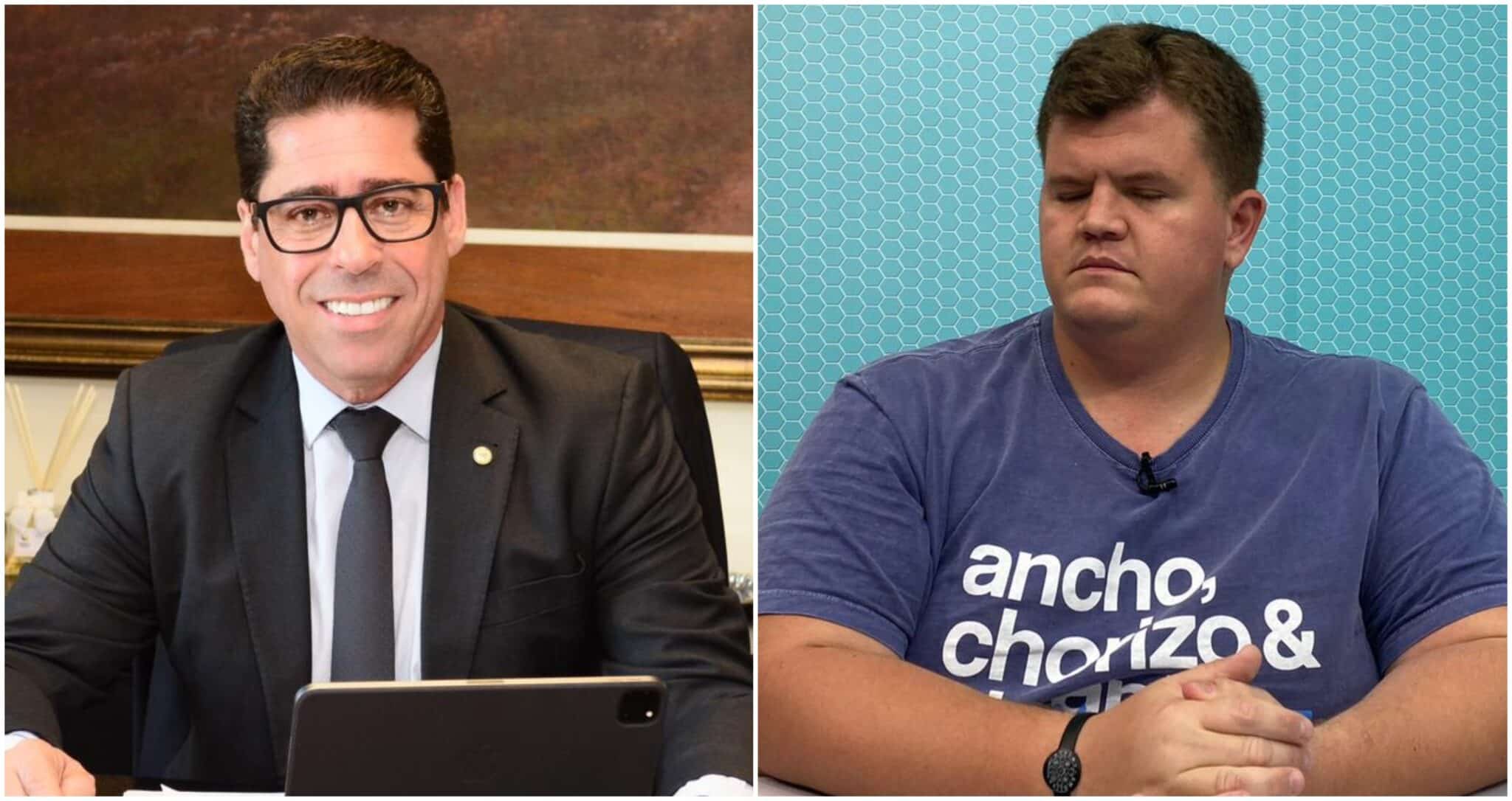 Marcelo Santos e Felipe Rigoni