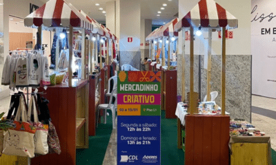 Essa é mais uma edição do Mercadinho Criativo no Shopping Montserrat. Foto: Divulgação