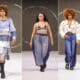 Modelos exibem peças autorais com foco em upcycling e diversidade na abertura dos desfiles desta sexta-feira (8), no ES Fashion 2025