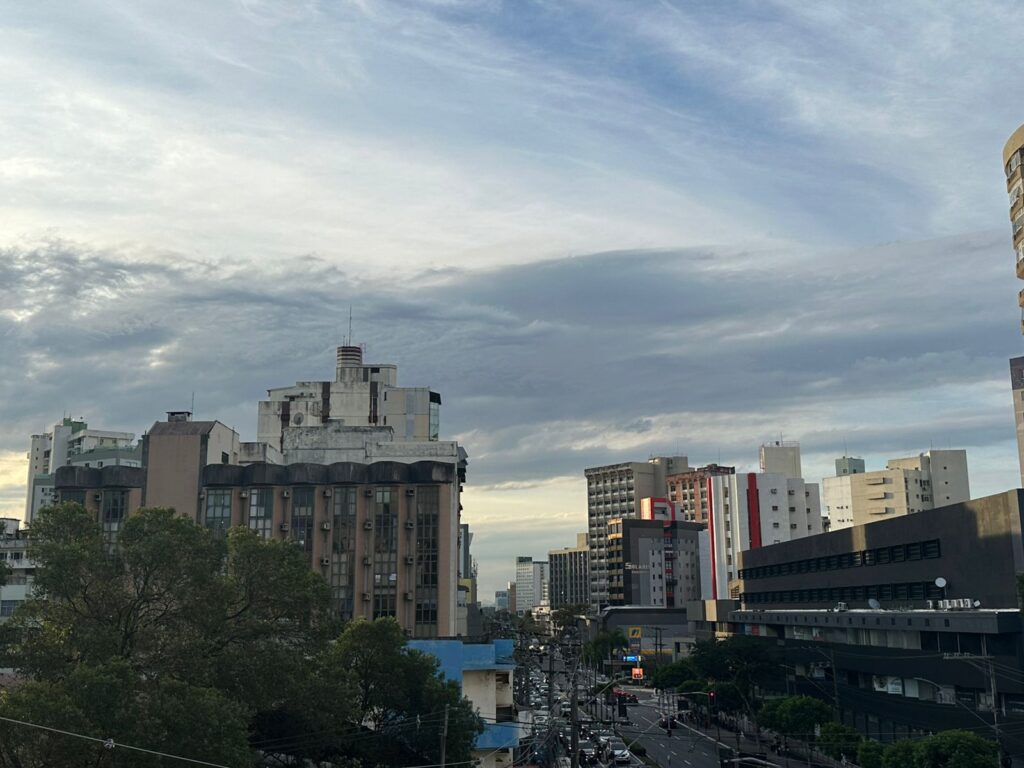 Mudança no tempo em Vitória