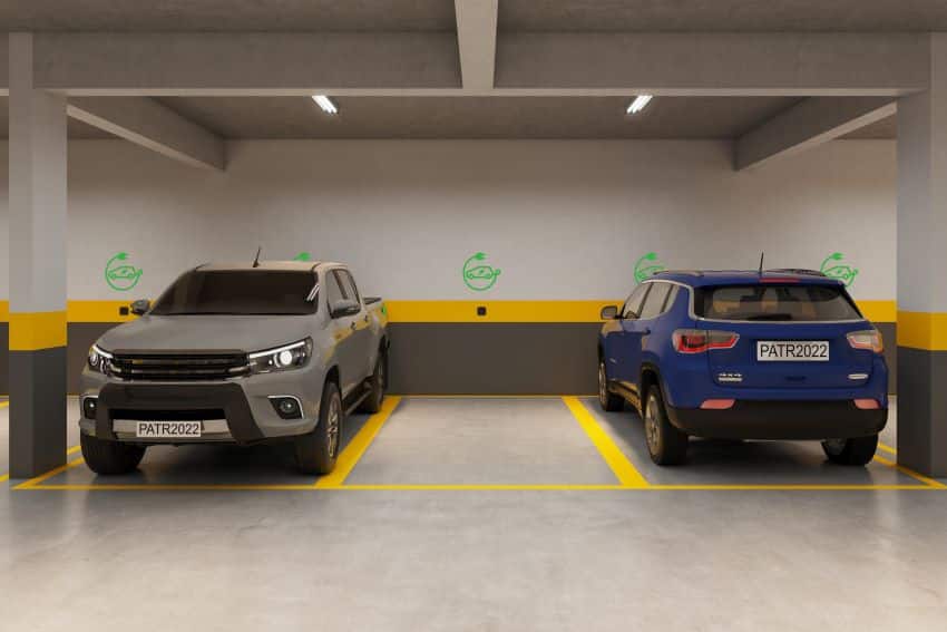 Condomínios buscam soluções para recarga de carros elétricos. Foto: Divulgação