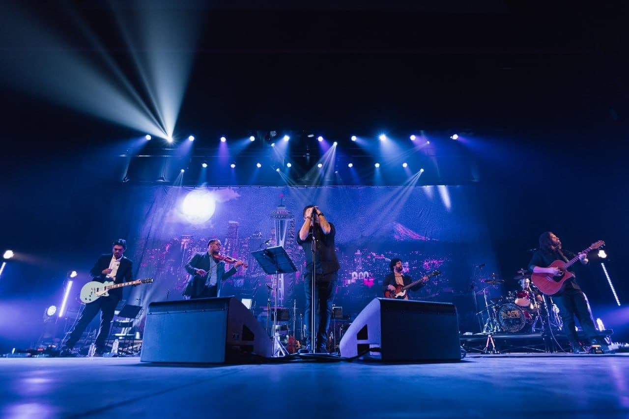 Black Circle e Orquestra Sinfônica de Porto Alegre apresentam em Vitória um tributo sinfônico emocionante à trajetória do Pearl Jam, banda ícone dos anos 1990. Foto: Divulgação