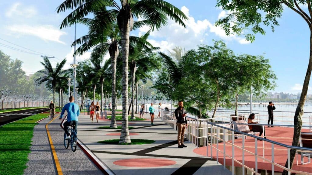 Projeto de reurbanização da Avenida Beira-Mar, em Vitória