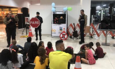 Durante a Semana da Pátria, os shoppings da Grande Vitória recebem exposições de viaturas, demonstrações interativas e ações educativas. Foto: Divulgação