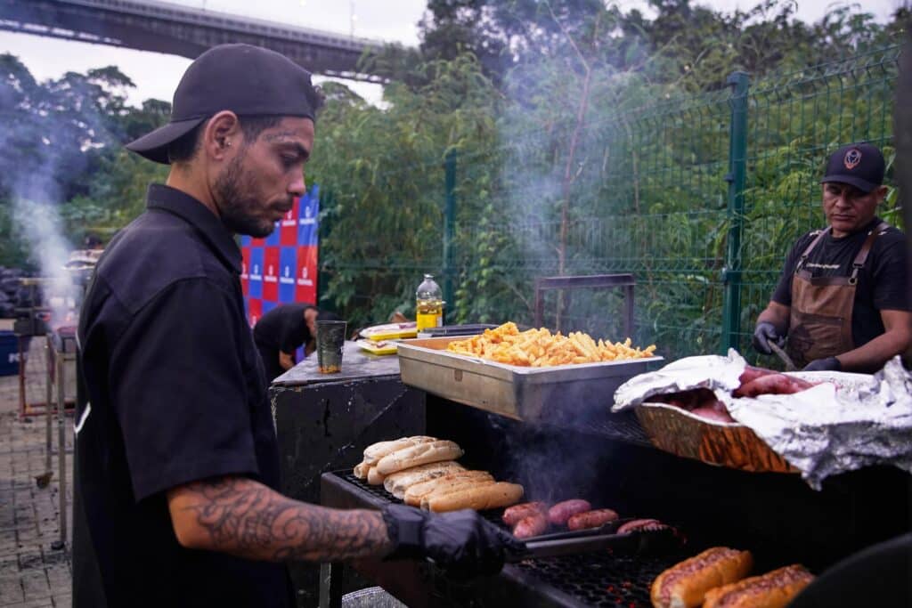 A Parrillada do Chefe acontece no estádio Kléber Andrade. Foto: Divulgação