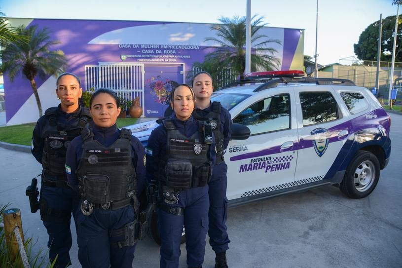 A Patrulha Maria da Penha vai reforçar a proteção das mulheres. Foto: Divulgação (Serra)