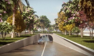 Após municipalizado, trecho da BR-101 vai ganhar mergulhão, BRT e ciclovia. Foto: Divulgação (prefeitura)