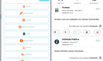 Onde Tem Tiro já é um app famoso no Rio de Janeiro. Foto: Divulgação