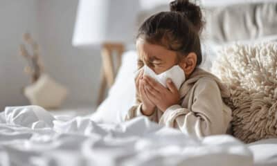 gripe forte em criança