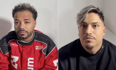 Hytalo Santos e o marido Israel Nata Vicente foram presos em São Paulo. Foto: Reprodução
