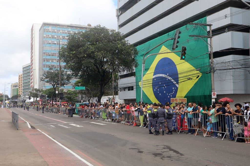 O desfile do dia 7 de setembro acontece no próximo domingo no Centro de Vitória. Foto: Divulgação (Governo)