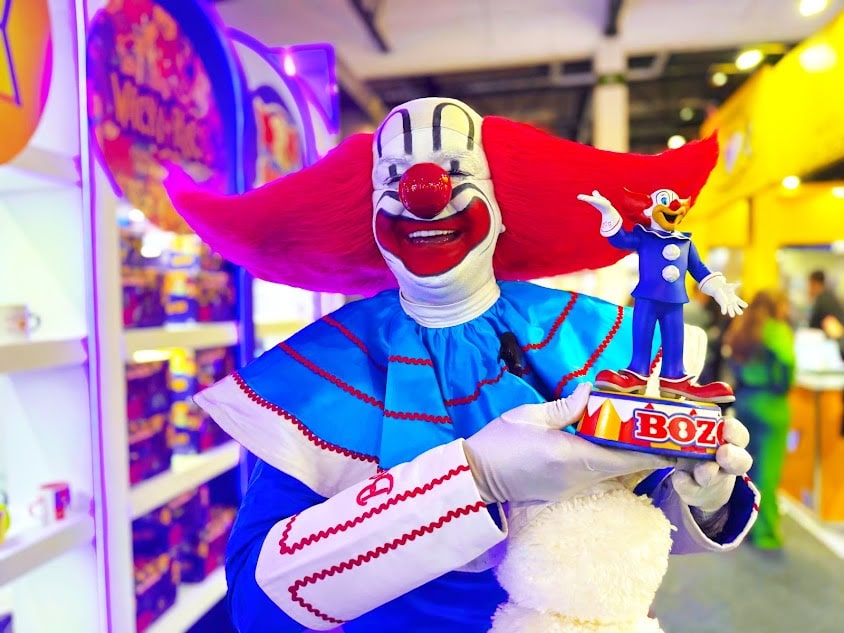 BOZO no Brasil. Foto: Divulgação