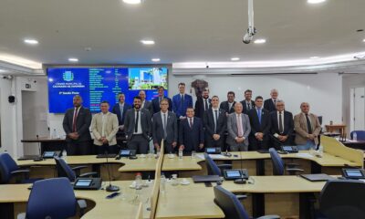 Vereadores de Cachoeiro (2025). Foto: Câmara de Cachoeiro
