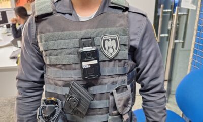 Câmeras corporais - bodycams - nas fardas