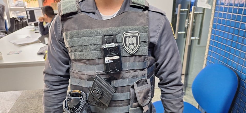 Câmeras corporais - bodycams - nas fardas