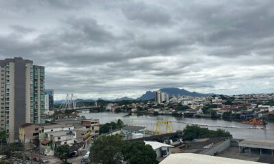 Céu nublado em Vitória