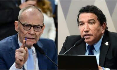 Fabiano Contarato e Magno Malta