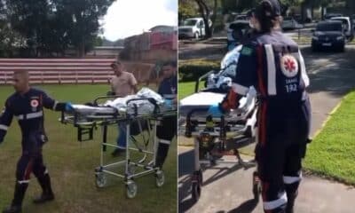 Criança de 2 anos sofre queimaduras e é socorrida de helicóptero