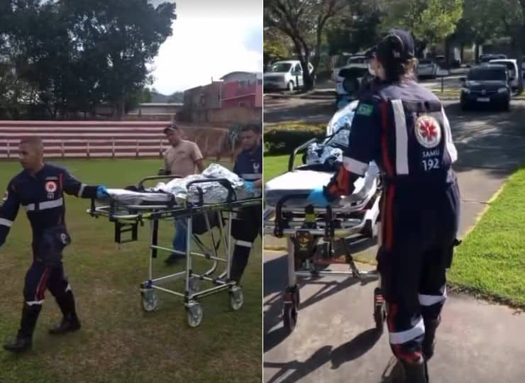 Criança de 2 anos sofre queimaduras e é socorrida de helicóptero