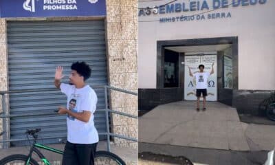 “De igreja em igreja, Josa transforma Cidade Pomar no ‘bairro mais abençoado’ da Serra em vídeo que já viralizou nas redes sociais.
