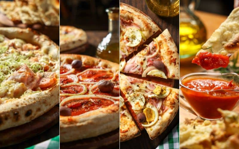 O Tomatto Trattoria, na Praia da Costa, reforçou o cardápio de pizzas. Fotos: Divulgação 