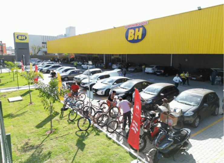 As vagas de emprego são para o Supermercado BH. Foto: Divulgação