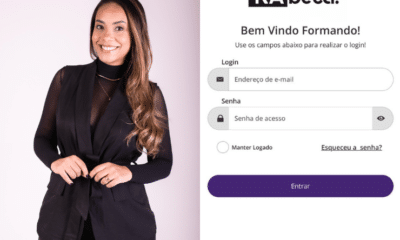 Na beca, o app de formatura. Foto: Reprodução