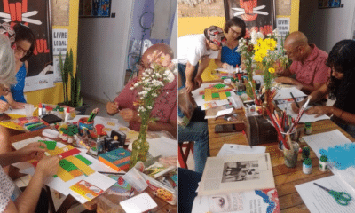 O projeto “Vitória: Fabriqueta de Escrita Criativa” promove oficinas gratuitas na Casa Porto que unem literatura e artes visuais. Foto: Divulgação
