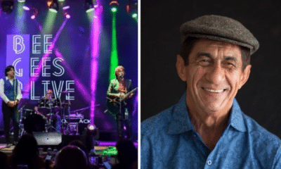 Fagner e Bee Gees Alive no Espaço Patrick Ribeiro. Foto: Divulgação