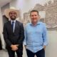 Pablo Muribeca com Euclério Sampaio. Foto: reprodução Instagram