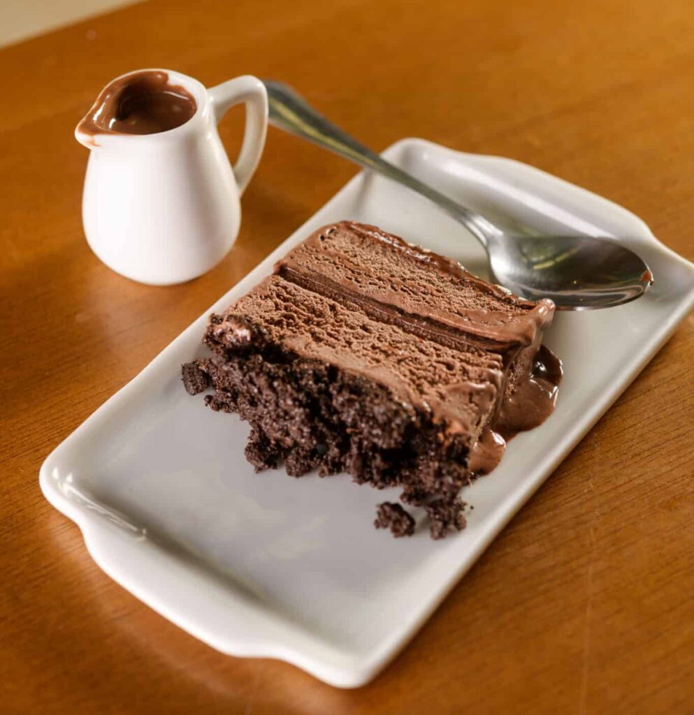 Real Gelateria - gelato em fatia