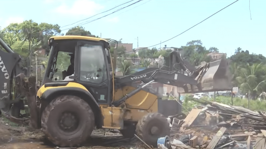 Retiradas das ocupações Vila Esperança e Vale Conquista, em Jabaeté, Vila Velha