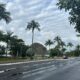 Tempo nublado na avenida Beira-Mar, em Vitória
