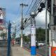 Totem de segurança na avenida Fernando Ferrari, em frente da Ufes, em Vitória