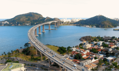 Vista aérea da Terceira Ponte