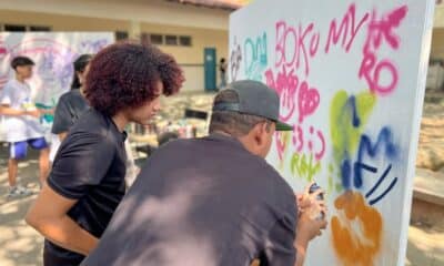 O projeto MC.Arte vai deixar os muros de Vitória mais coloridos. Foto: Divulgação