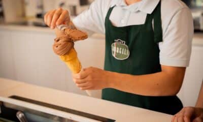 Na Gelato Borelli, em Vitória, terá gelato de graça para comemorar o Dia do Sorvete. Foto: Divulgação