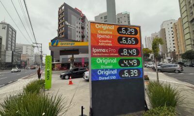 A gasolina comum já é comercializada a R$ 6,29 nos postos da Grande Vitória. Foto: Josué de Oliveira