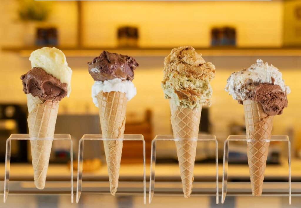 Os capixabas vão poder saborear sorvetes feitos com o tradicional doce de leite argentino. Foto: Divulgação 
