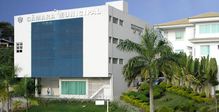 Fachada da Câmara de Cachoeiro de Itapemirim