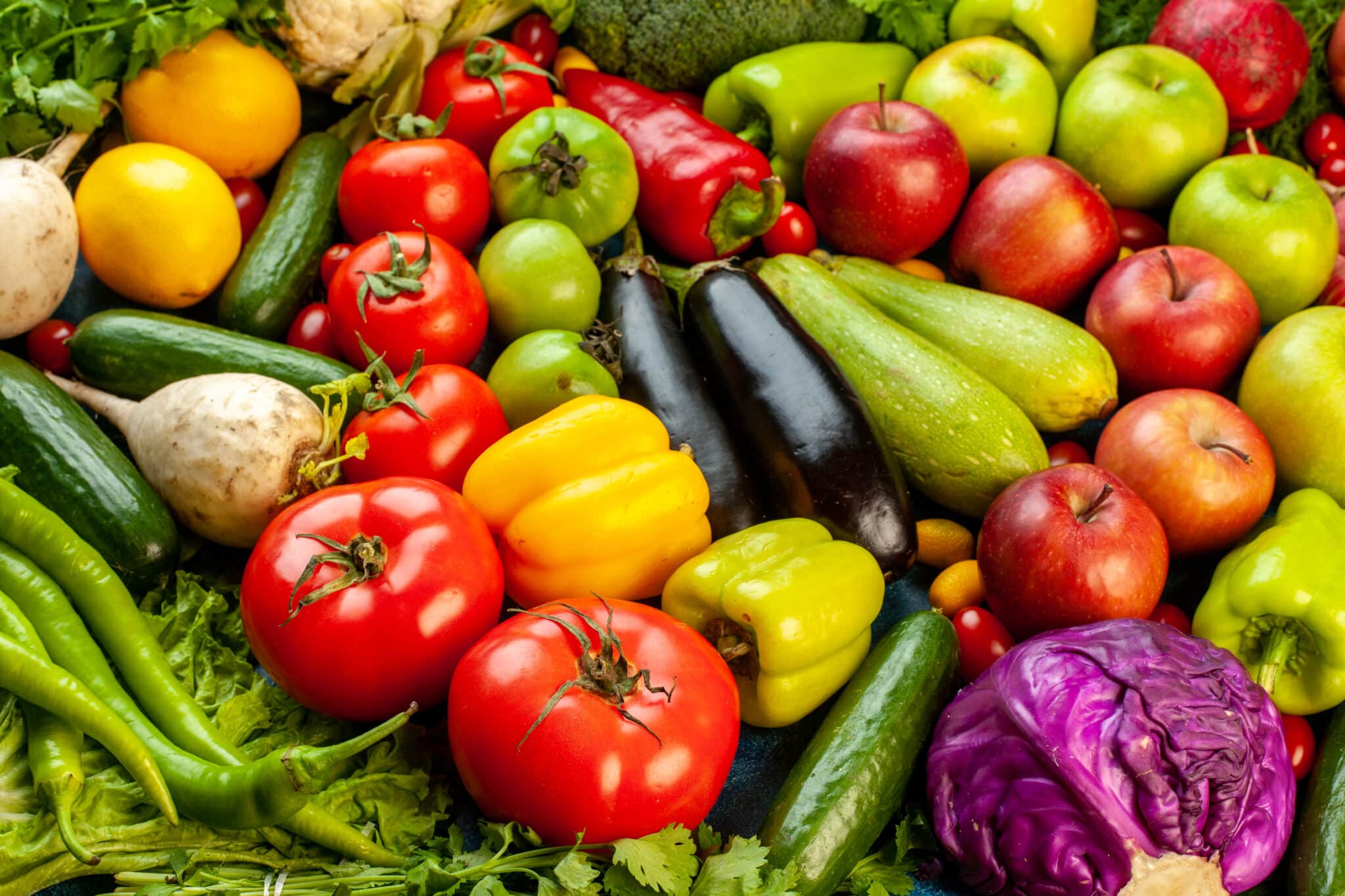Alimentos da estação. Foto: Freepik