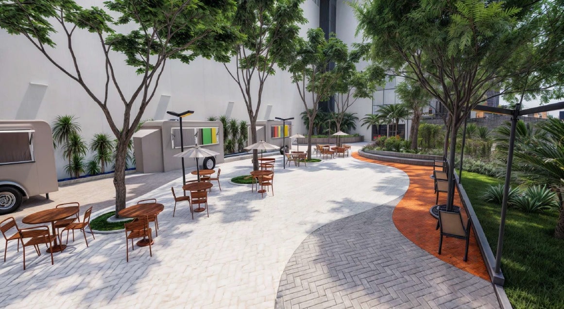 A nova praça do Shopping Moxuara em Cariacica amplia as opções de lazer com áreas para crianças, pets e eventos ao ar livre. Divulgação/Shopping Moxuara