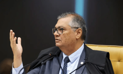 Dino foi o segundo a votar no julgamento de Bolsonaro e outros sete réus. Foto: Rosinei Coutinho/STF